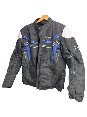 Alpha Cycle Gear Men's Medium Motorcycle Jacket With Removable Winter Liner NWOT
